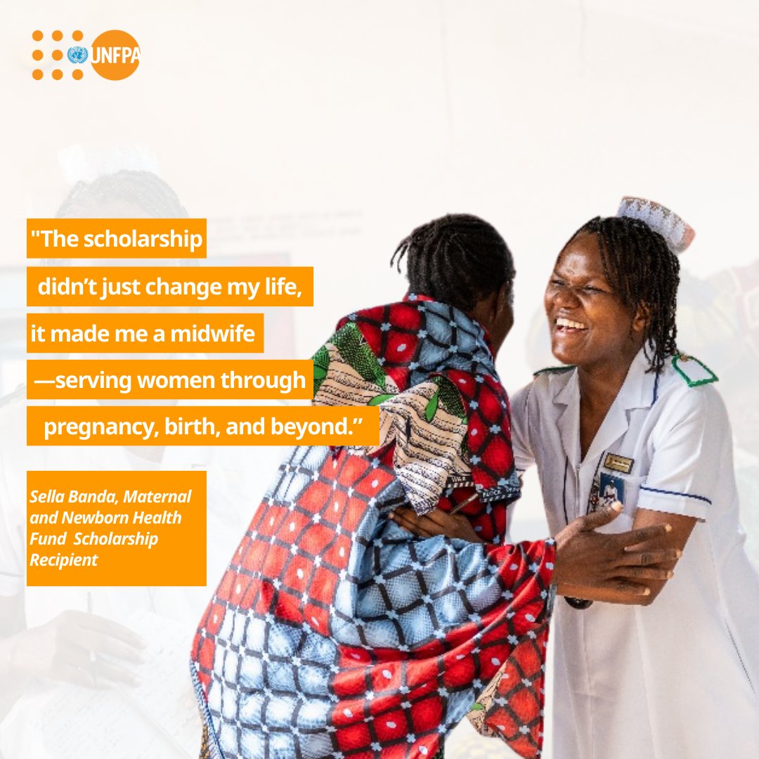 UNFPA Malawi (@unfpamalawi) on Twitter photo 📈Every $1 invested in maternal and newborn health yields $8+ in returns.
Globally, #UNFPA has helped train 776,000 midwives via the Maternal and Newborn Health Fund.
#MidwivesSaveLives #MaternalHealth #SRHR 📈Every $1 invested in maternal and newborn health yields $8+ in returns.
Globally, #UNFPA has helped train 776,000 midwives via the Maternal and Newborn Health Fund.
#MidwivesSaveLives #MaternalHealth #SRHR