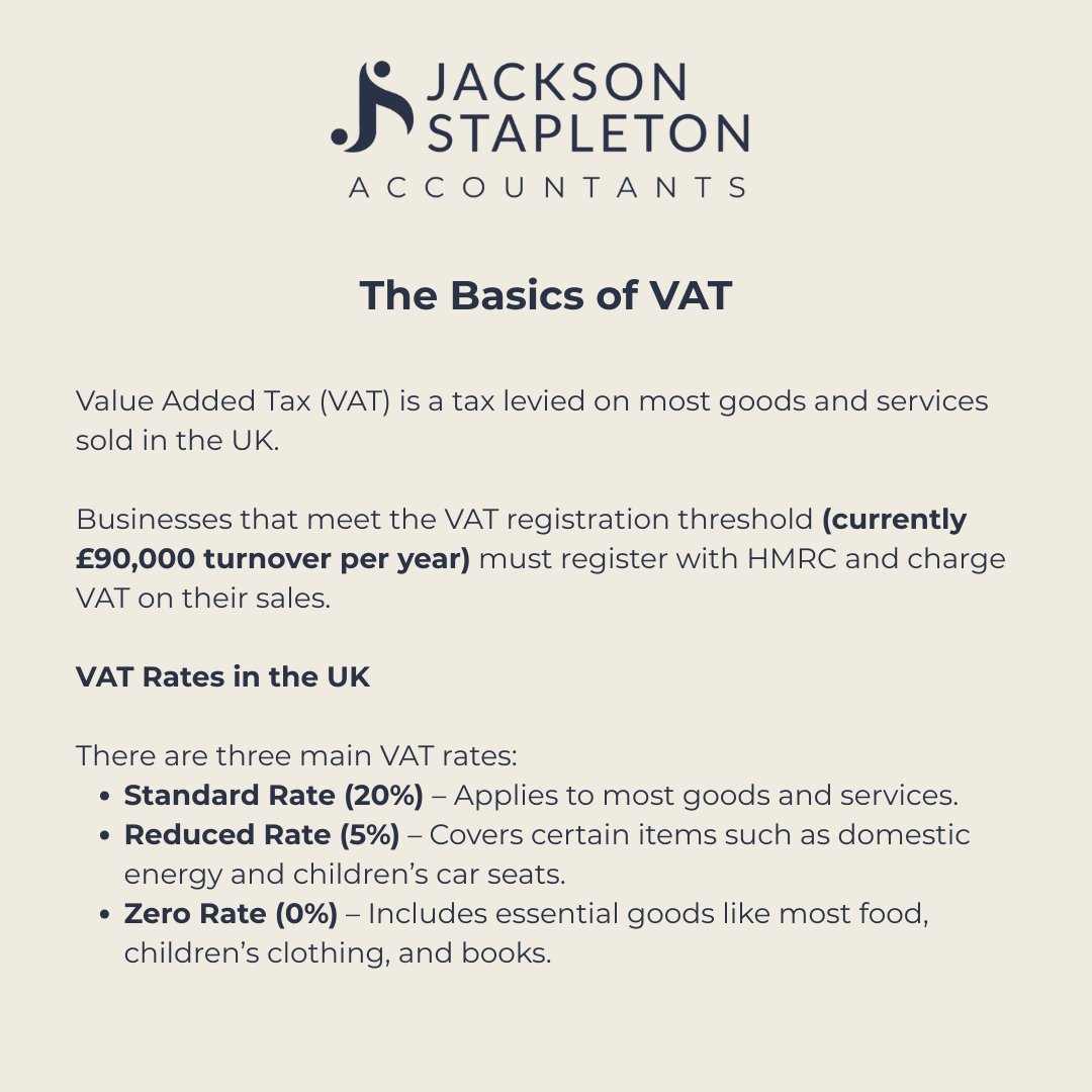 The Basics of VAT 💰

Here is everything you need to know about VAT 💸