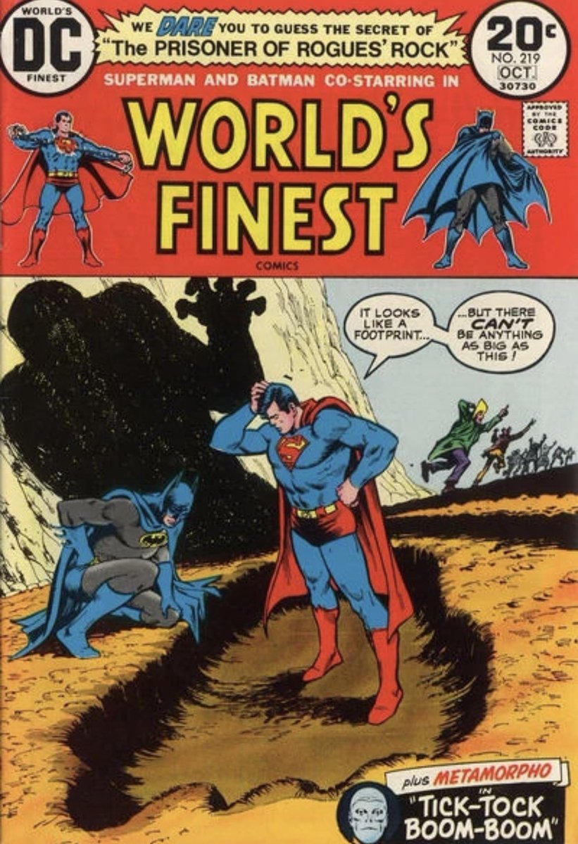 Good morning! Please join Ross (Stop! Let’s TeamUp!) and I, as we talk about this wacky two part story by none other than Zany Bob Haney! Craziness as only he can do! #comicbooks #podcast 

podcasts.apple.com/us/podcast/mag…