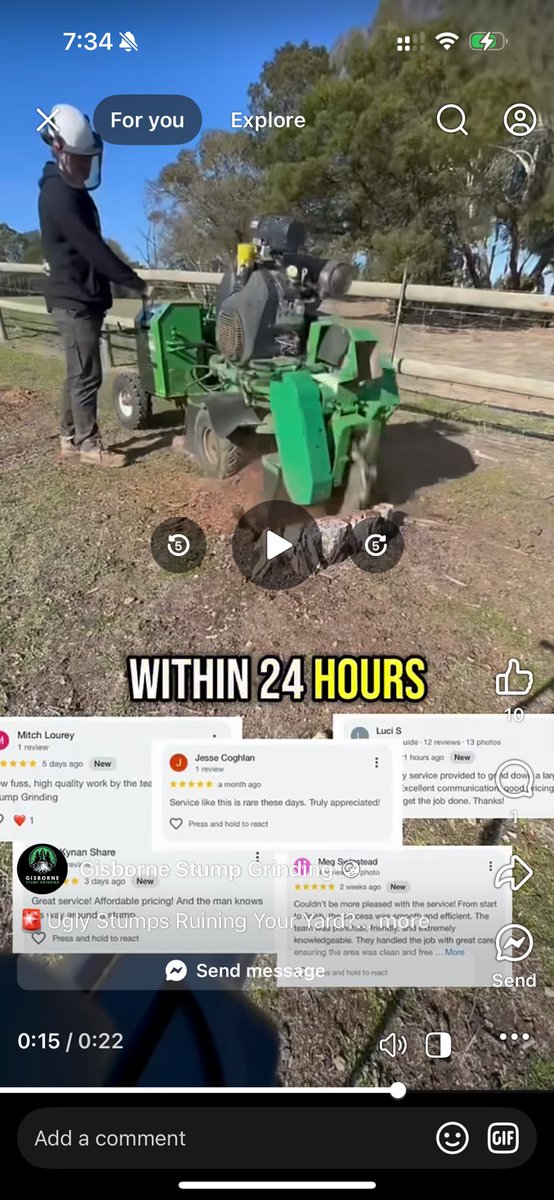 David - Gisborne Stump Grinding tweet media