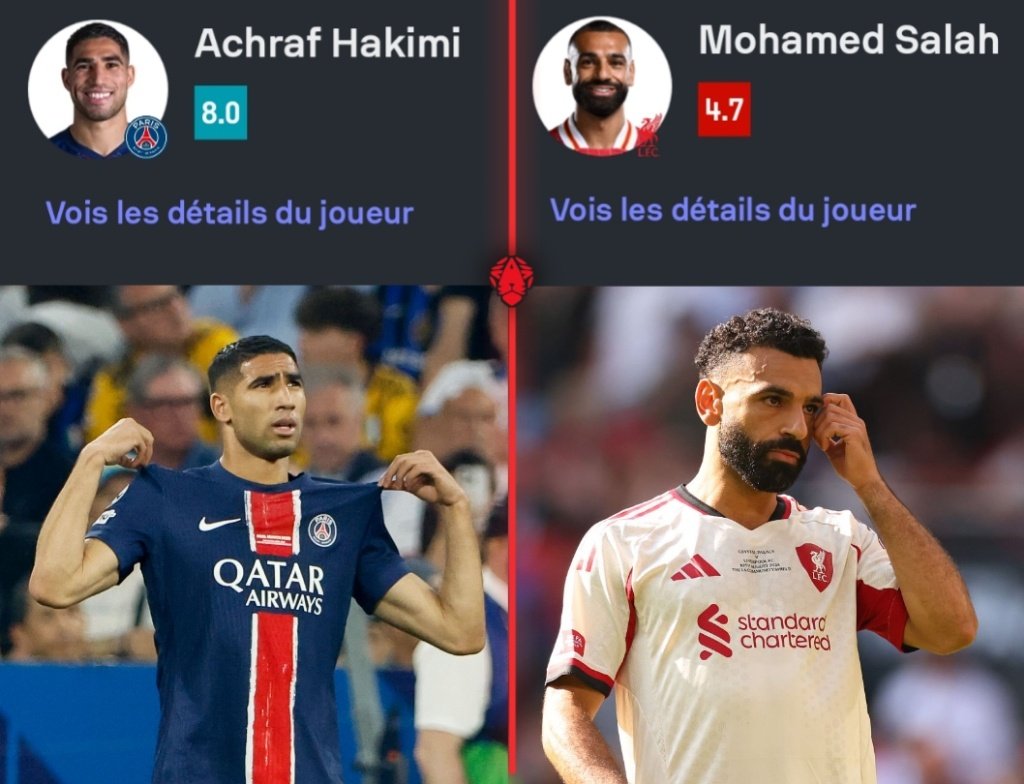 𝗦𝗶 𝗦𝗮𝗹𝗮𝗵 𝗳𝗶𝗻𝗶𝘁 𝗱𝗲𝘃𝗮𝗻𝘁 𝗛𝗮𝗸𝗶𝗺𝗶 𝗮𝘂 𝗕𝗮𝗹𝗹𝗼𝗻 𝗱'𝗢𝗿, c'est 𝘂𝗻 𝗦𝗖𝗔𝗡𝗗𝗔𝗟𝗘 🇲🇦🌕 :

🇲🇦 Achraf Hakimi :
9️⃣ 9 G/a en LDC.
🏆 Ligue 1. (Équipe Type)
🏆 Coupe de France. (Buteur en finale + Équipe Type)
🏆 Ligue Des Champions. (Buteur en finale +