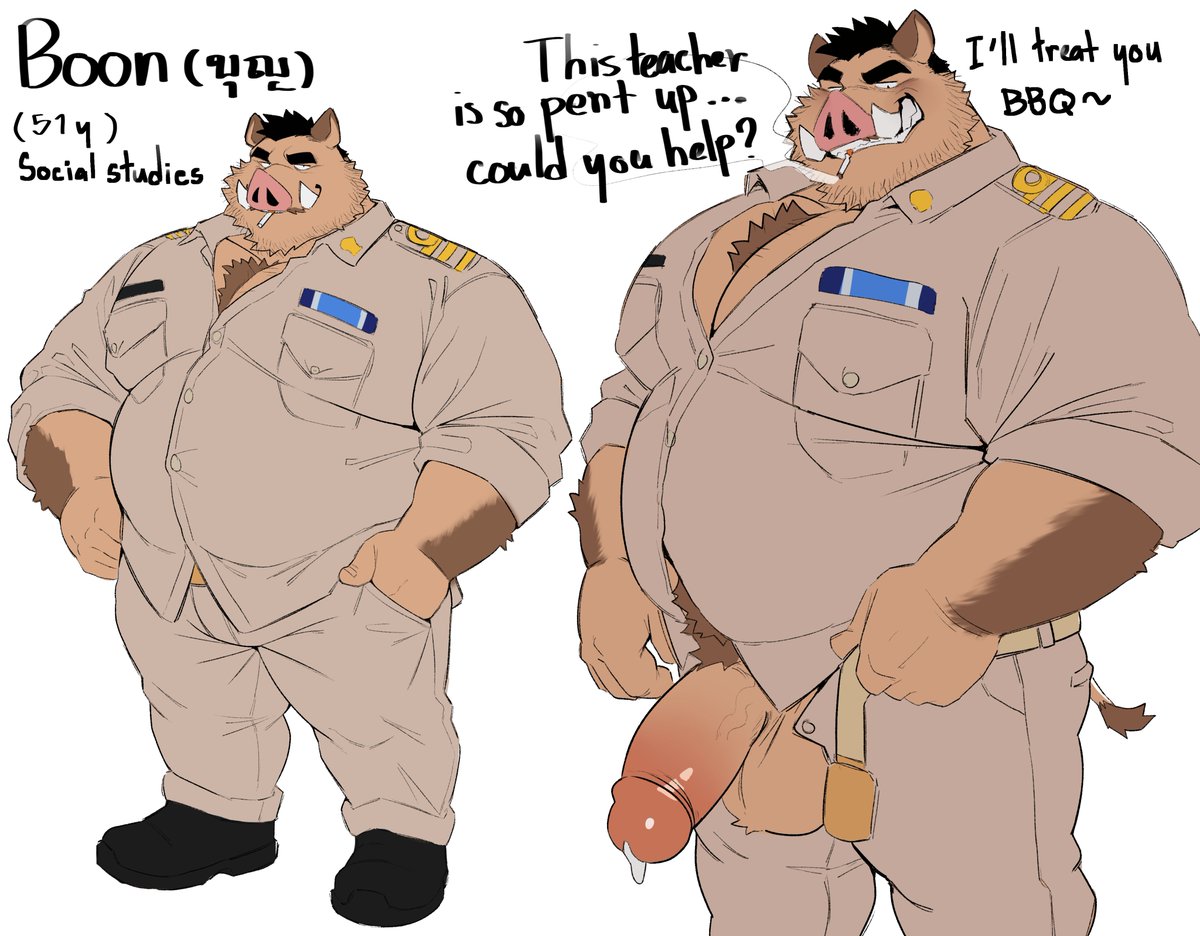 hell yeah new thai teacher oc