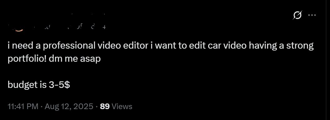 Some people are really out here looking for slavery in 2025 with their video editors.

How are these people even real? 👀