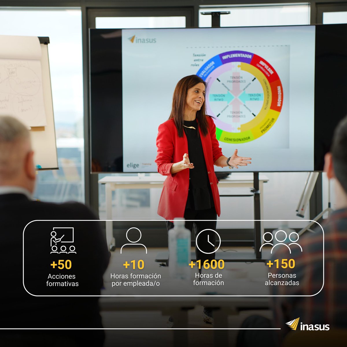 En #Inasus creemos en cuidar y potenciar el talento.

Por eso apostamos por una #formación continua que nos hace crecer como profesionales y como equipo. 📈

Un proyecto contigo. #TalentoInasus