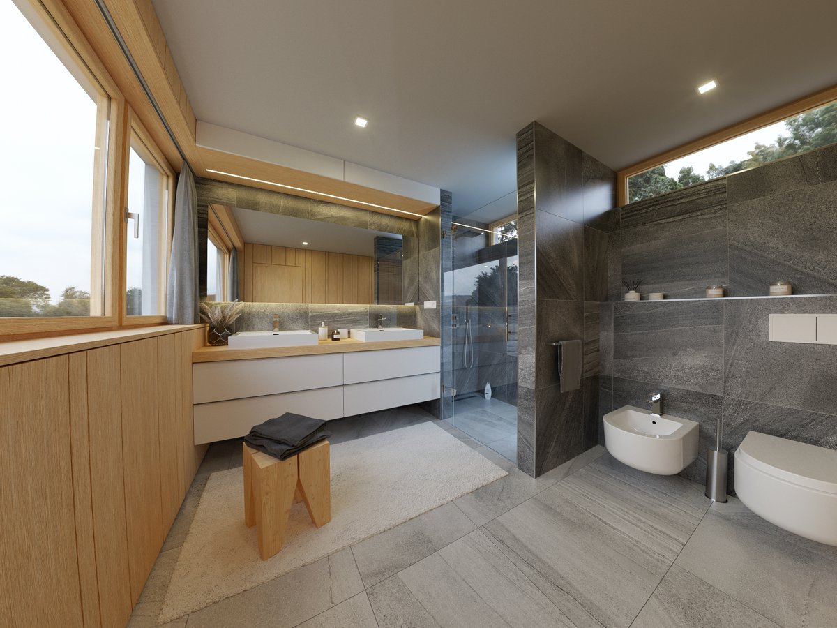 C4Dzone's tweet photo. Fresh from our studio!
Our talented 3D artist, Fabio Ciliberti, has crafted a stunning contemporary bathroom scene with Octane Render. Now available in our store at https://t.co/dOxh44jYyf perfect for your next render! https://t.co/uxmxGZN5Mu