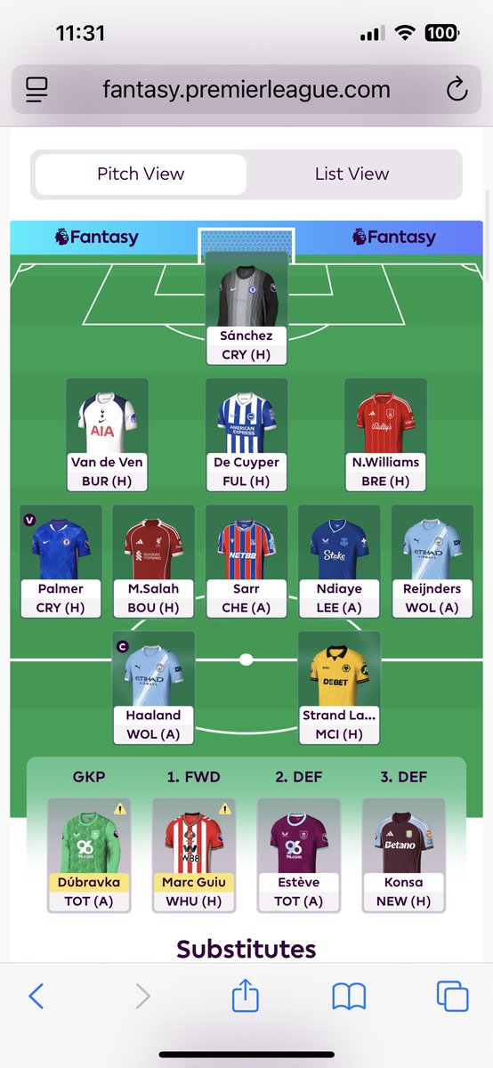 FPLHaaland_'s tweet photo. Left or right 🫣

#FPL #FPLCommunity #fpl2025 #fplcode https://t.co/fGSQVRJzjG