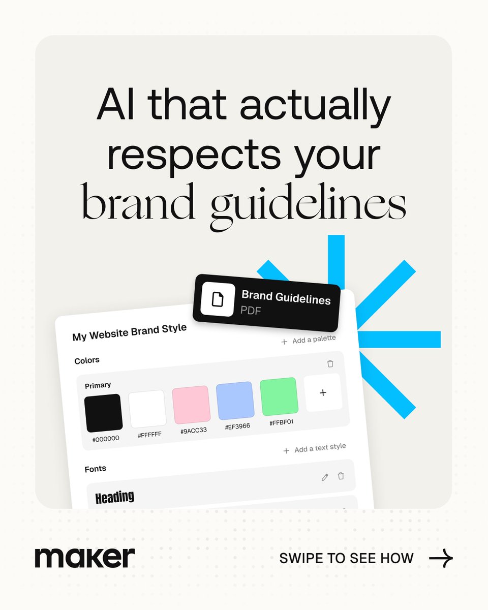 linkesch's tweet photo. This is a great feature we've been investing a lot of effort into. 

Use AI to improve your existing website while respecting your brand guidelines and design manuals.

Even as v1 it's already very useful - excited to see where we can take this from here. https://t.co/5i83j838GX