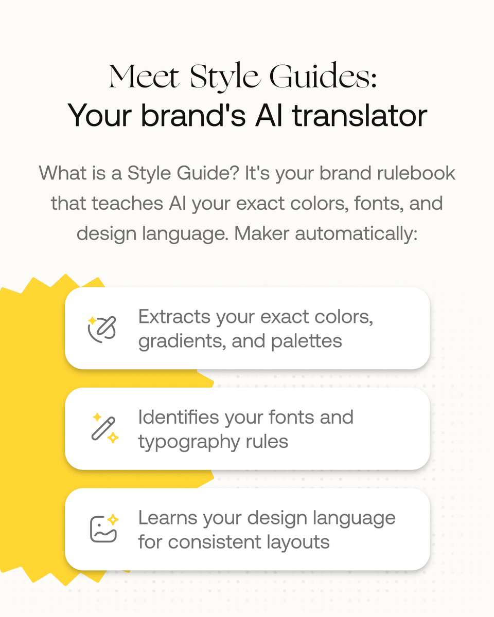 linkesch's tweet photo. This is a great feature we've been investing a lot of effort into. 

Use AI to improve your existing website while respecting your brand guidelines and design manuals.

Even as v1 it's already very useful - excited to see where we can take this from here. https://t.co/5i83j838GX