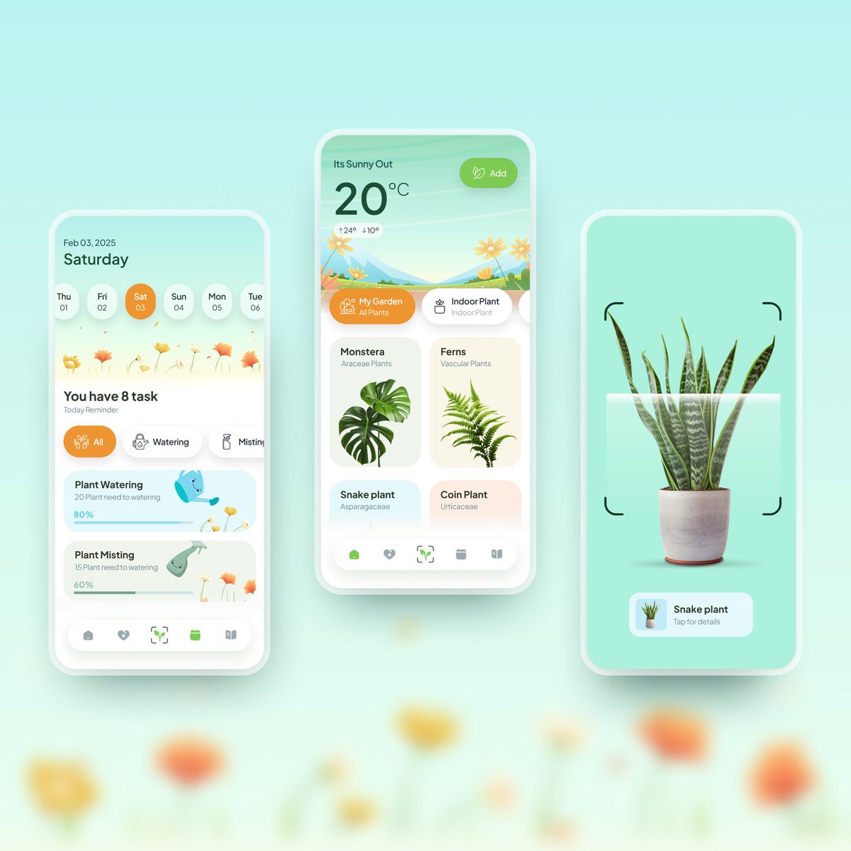 atiq31416's tweet photo. An eye soothing plant care app concept

How's it? https://t.co/nYcqW89r9i