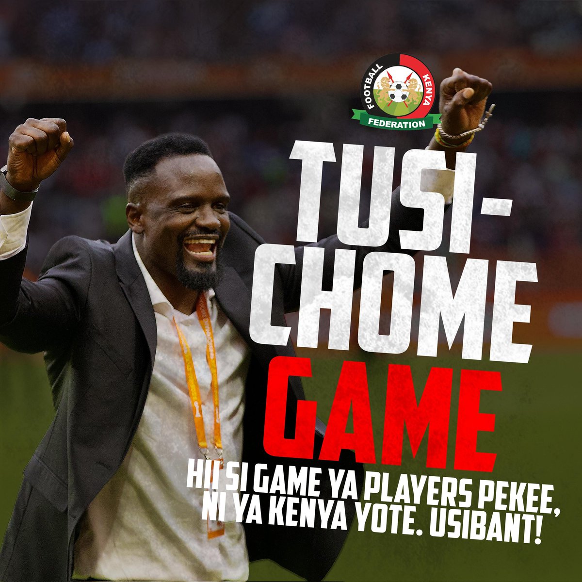 No ticket? No problem! 🙌 Let’s pack the living rooms, TV screens, and official fan zones with our voices and passion. 📺🇰🇪 From home to the stadium, let’s give massive support to our Harambee Stars! ⭐🔥 #TusupportStars #HarambeeStars