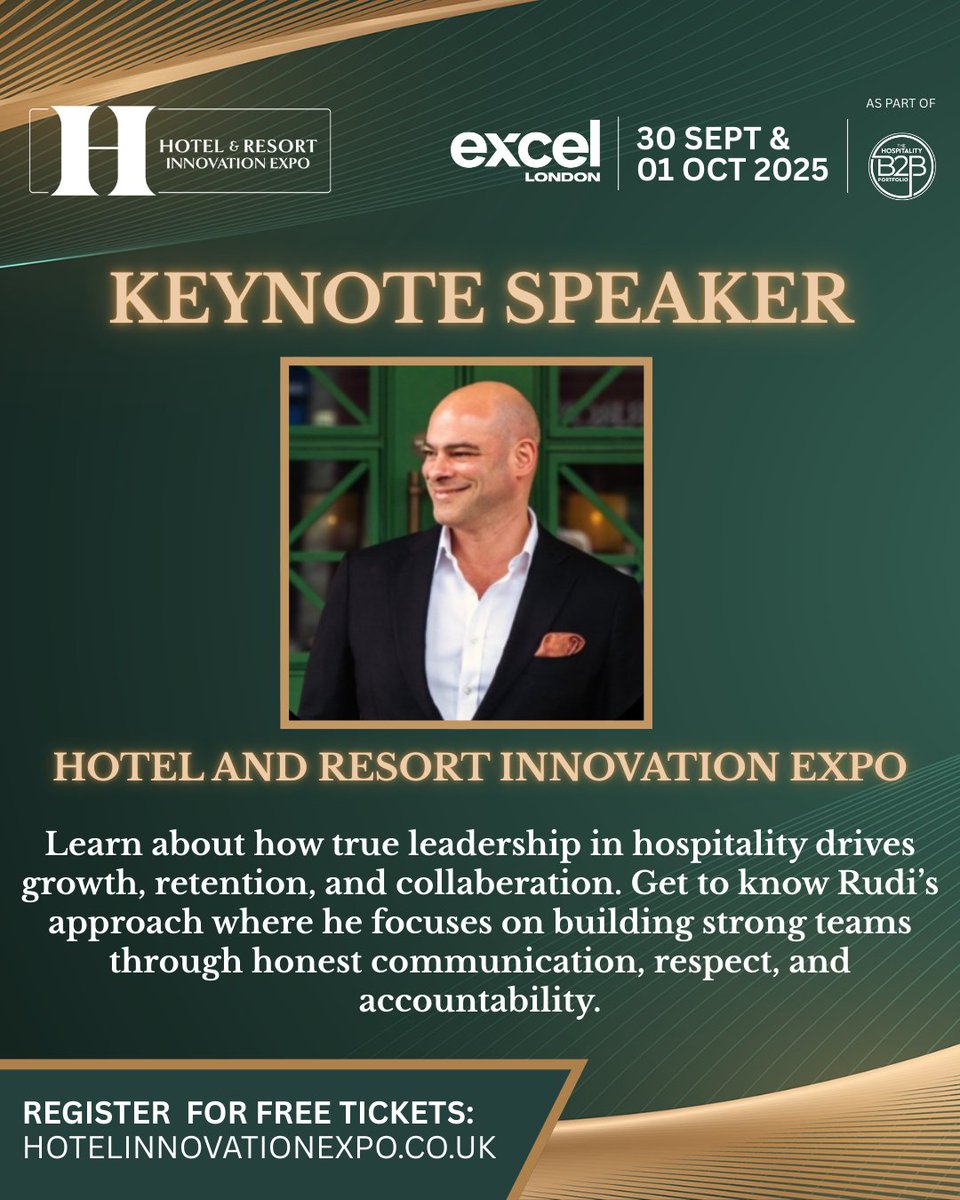 Hotel & Resort Innovation Expo tweet media