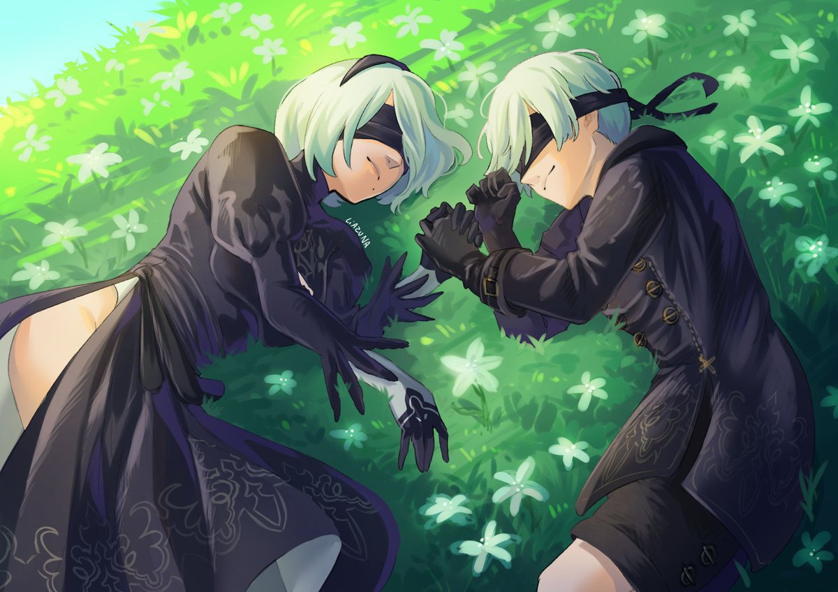 Liazuna_'s tweet photo. NieR Automata 🌺
🌟9S&amp;2B

Happy [E]nding

#digitalart #NieRautomata #NieR #9S2B #9S #2B https://t.co/b9MHY3sF9y