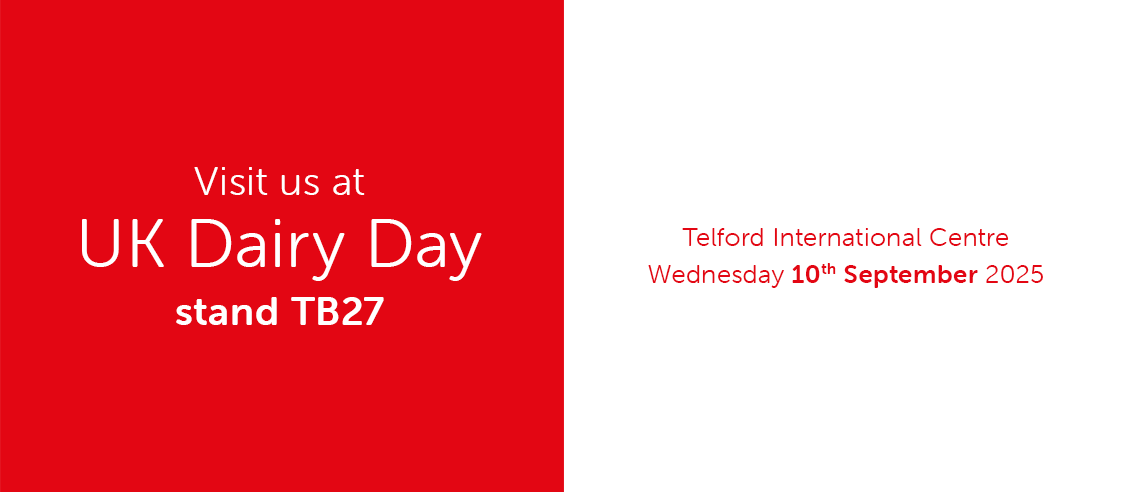 Are you going to UK Dairy Day?

We are!

In just a few weeks, we'll be gearing up for UK Dairy Day at Telford International Centre.

Make sure to come and visit us on stand TB27 to speak to our experts about ventilation for your dairy farm.