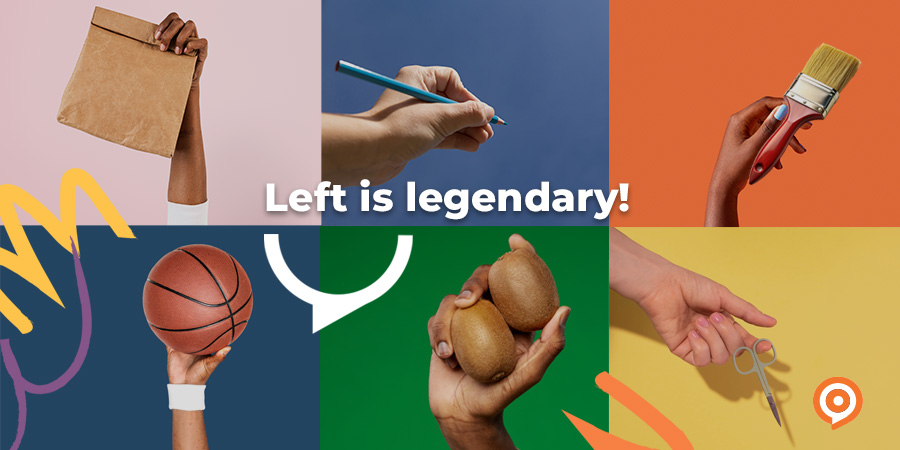 Lefties unite! If you’re part of the 10% club, tell us your biggest flex as a lefty. Also, tag a legendary left-hander you know!