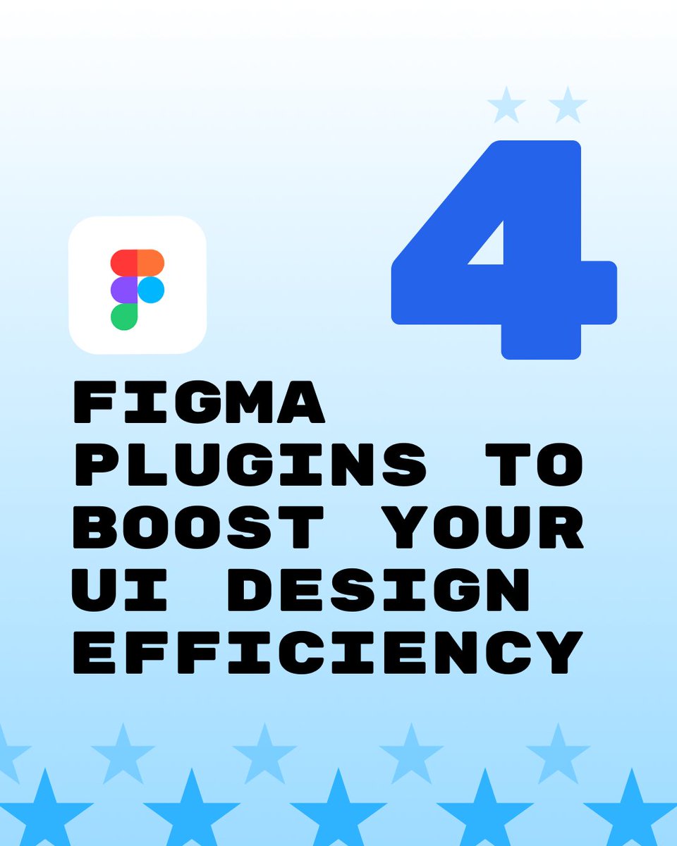ixxu164416's tweet photo. ⚡ UI designers, stop wasting time!
Figma plugins to speed up your workflow:
Stark ✅ Figmotion ✅ Remove BG ✅ UIdraft = 3x faster design!
#Figma #UIDesign #UIdraft #Efficiency https://t.co/j4GFMmxyBO