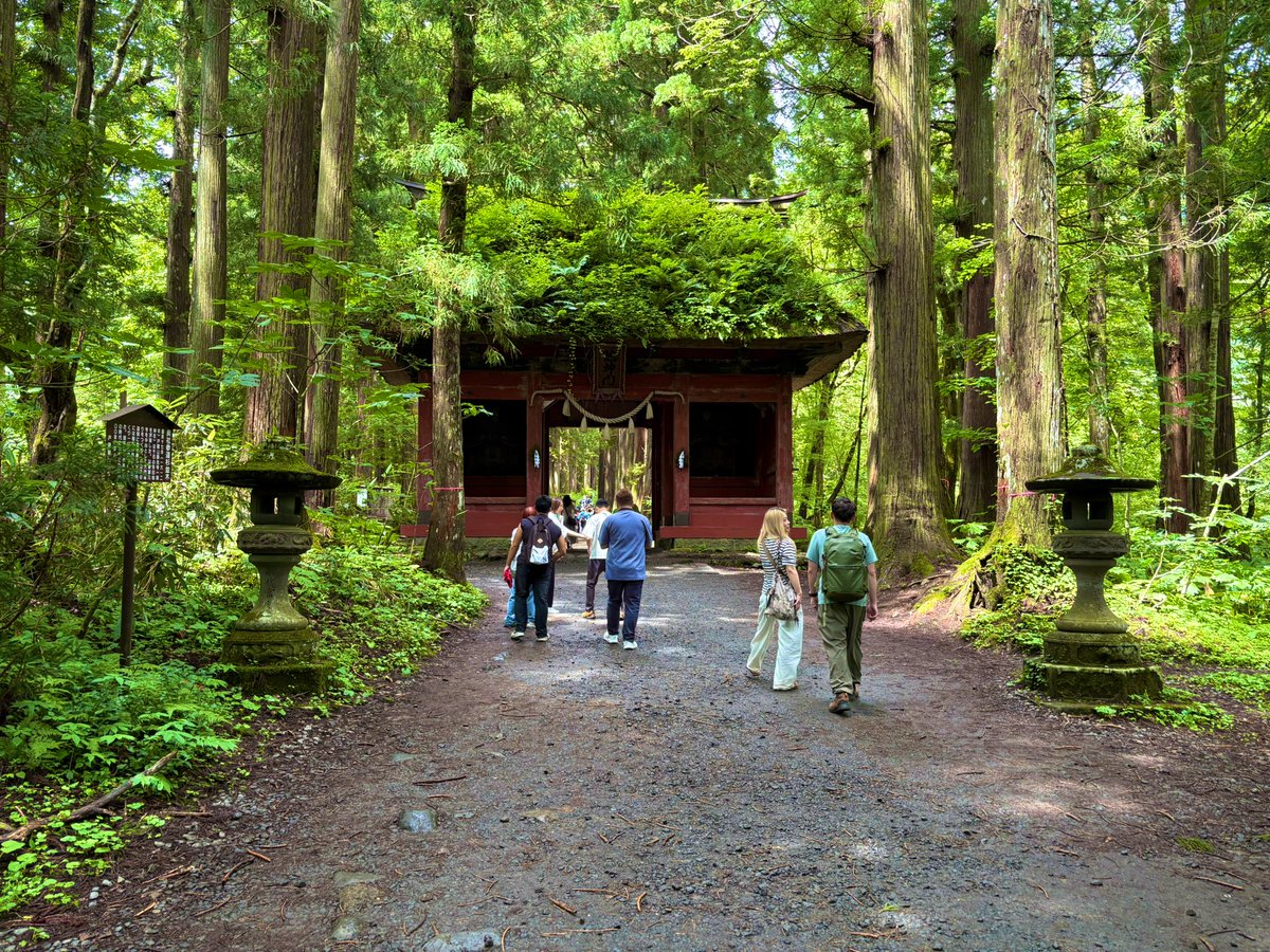 Ze_Ku_At's tweet photo. 善光寺からの戸隠神社は、人が多かったけど、参道が良い雰囲気だった(ﾟ∀ﾟ)
そして、戸隠そばがめちゃくちゃ美味かった！ https://t.co/ieMmXAumzF
