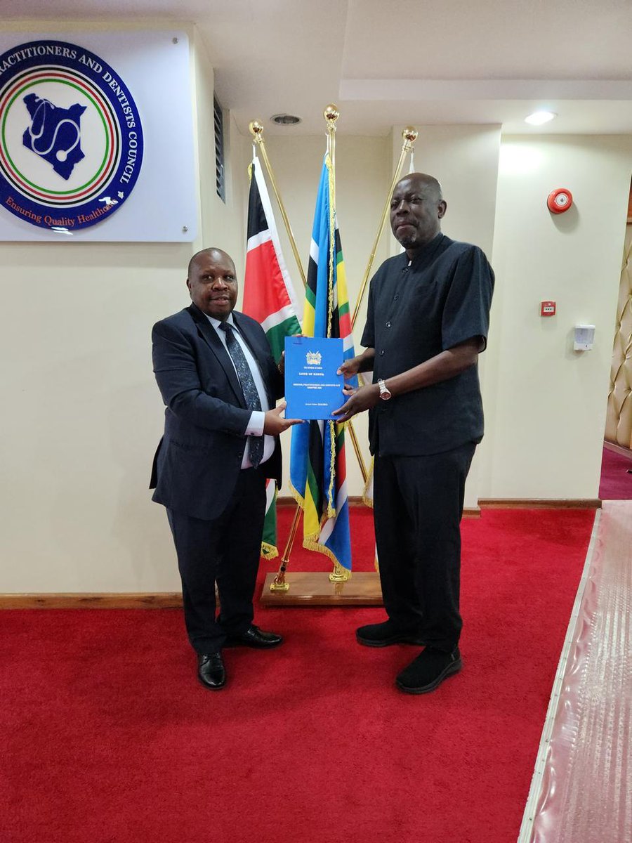 Kenya Medical Practitioners and Dentists Council tweet media