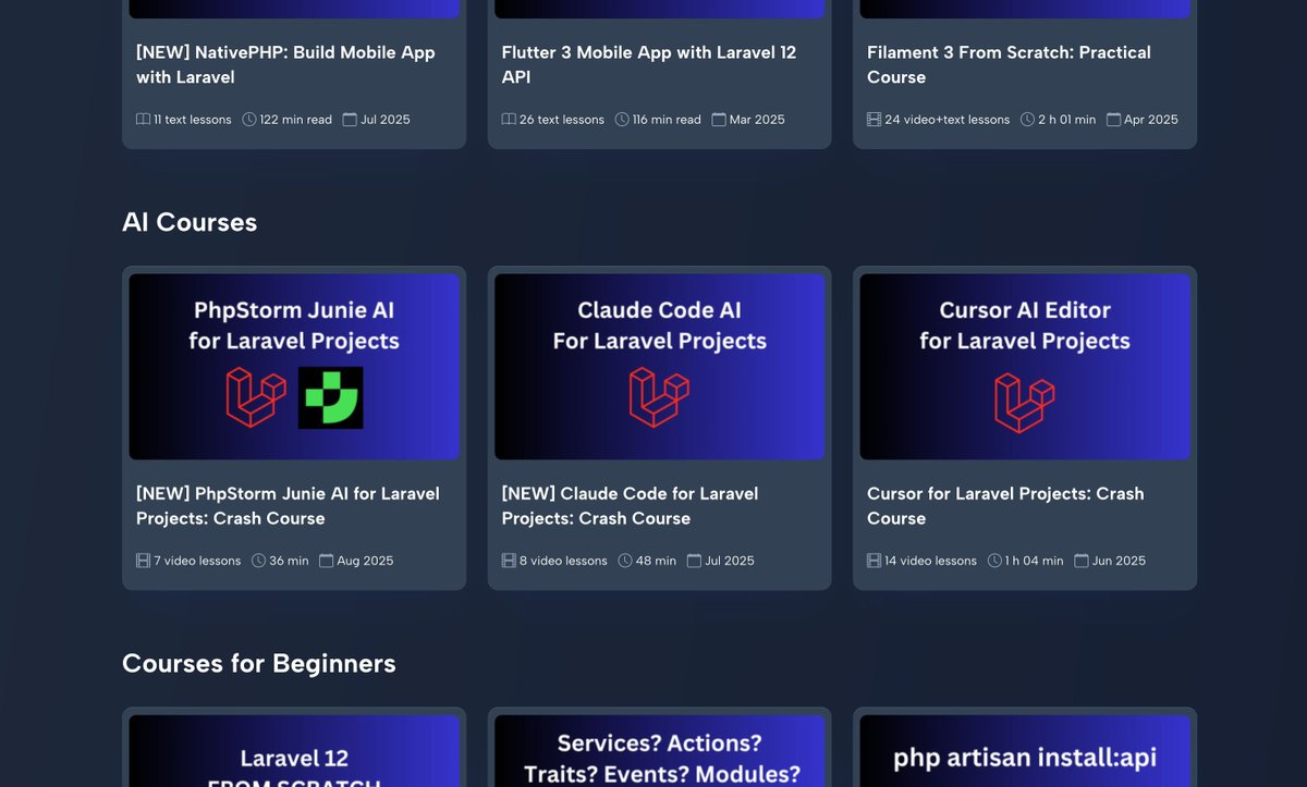 Povilas Korop | Laravel Courses Creator & Youtuber tweet media