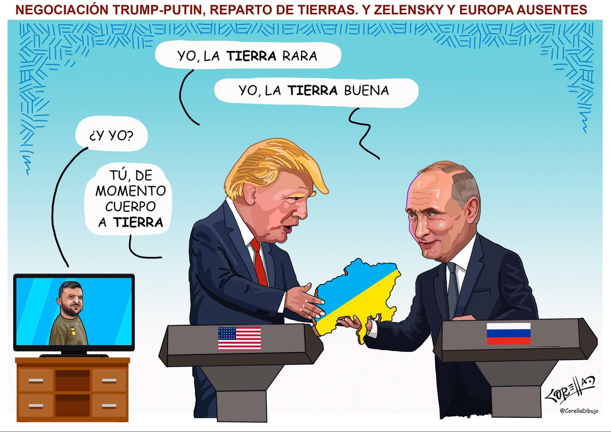 CorellaDibujo's tweet photo. #TrumoPutin https://t.co/J7yS8VyWre