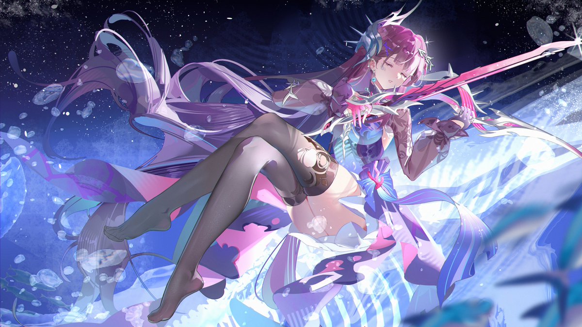 CometC02's tweet photo. #スターレイル  #HonkaiStarRail  #Hysilens #海瑟音
dot女子不会输_(:з」∠)_ https://t.co/IzQ1nNVNcn