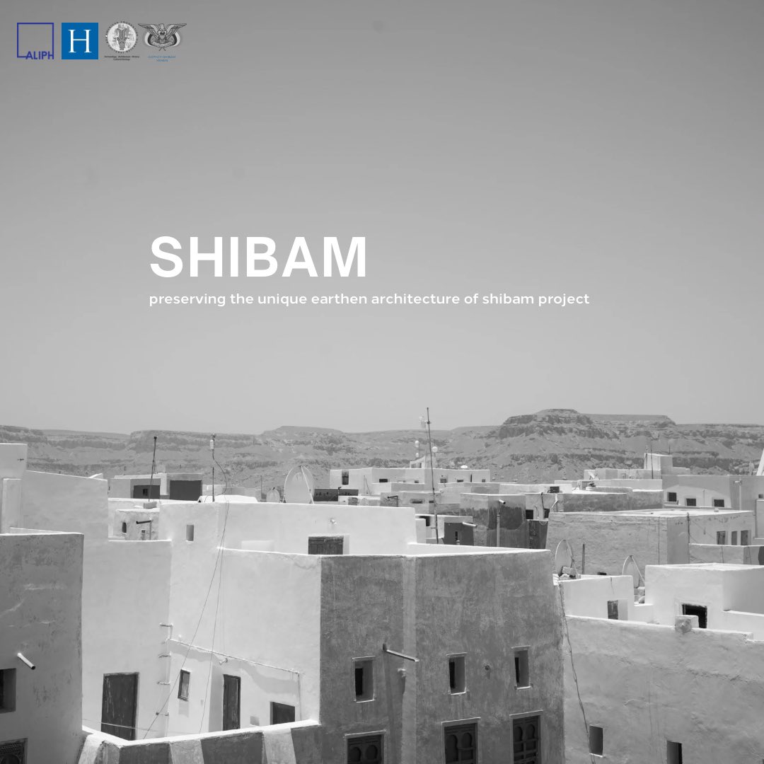 Preserving the Earthen Architecture of Shibam (@shibam2027) on Twitter photo .مشروع الحفاظ على العمارة الطينية في مدينة شبام
Preserving the Unique Earthen Architecture of Shibam Project.
funded by <a href="/ALIPHFoundation/">ALIPH Foundation</a>
implemented by <a href="/Heritage_Nation/">HERITΛGE - The Heritage Management Organization</a> partnership with <a href="/gophcy/">الهيئة العامة للمحافظة على المدن التاريخية GOPHCY</a> and the American Foundation for Cultural Research.
#shibam .مشروع الحفاظ على العمارة الطينية في مدينة شبام
Preserving the Unique Earthen Architecture of Shibam Project.
funded by <a href="/ALIPHFoundation/">ALIPH Foundation</a>
implemented by <a href="/Heritage_Nation/">HERITΛGE - The Heritage Management Organization</a> partnership with <a href="/gophcy/">الهيئة العامة للمحافظة على المدن التاريخية GOPHCY</a> and the American Foundation for Cultural Research.
#shibam