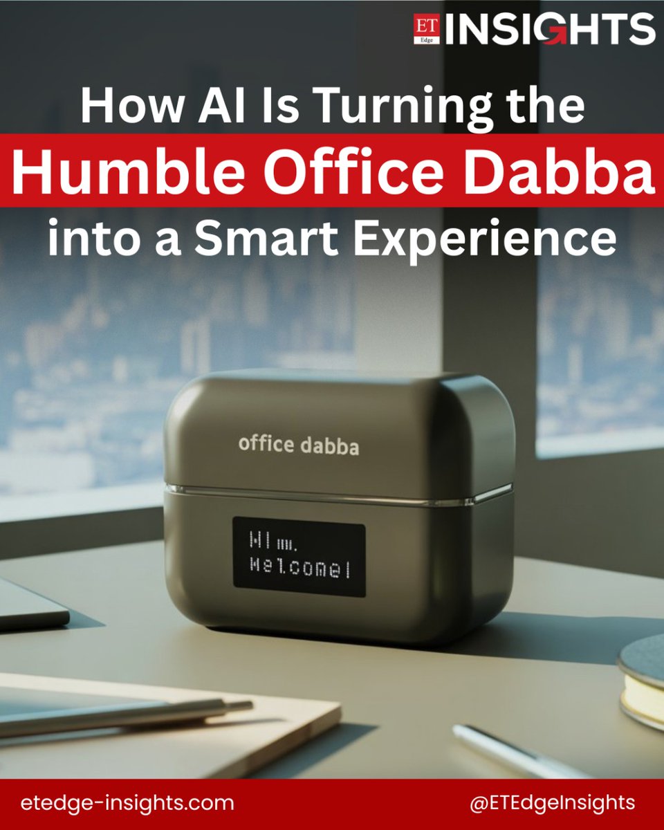 etedge_insights's tweet image. What if your office cafeteria knew exactly what you needed to stay healthy and productive?

AI is transforming workplace dining with personalized nudges, smart nutrition tracking, and data-driven insights.

Read more - etedge-insights.com/technology/inn…

#ETEdgeInsights #OfficeTech #AI