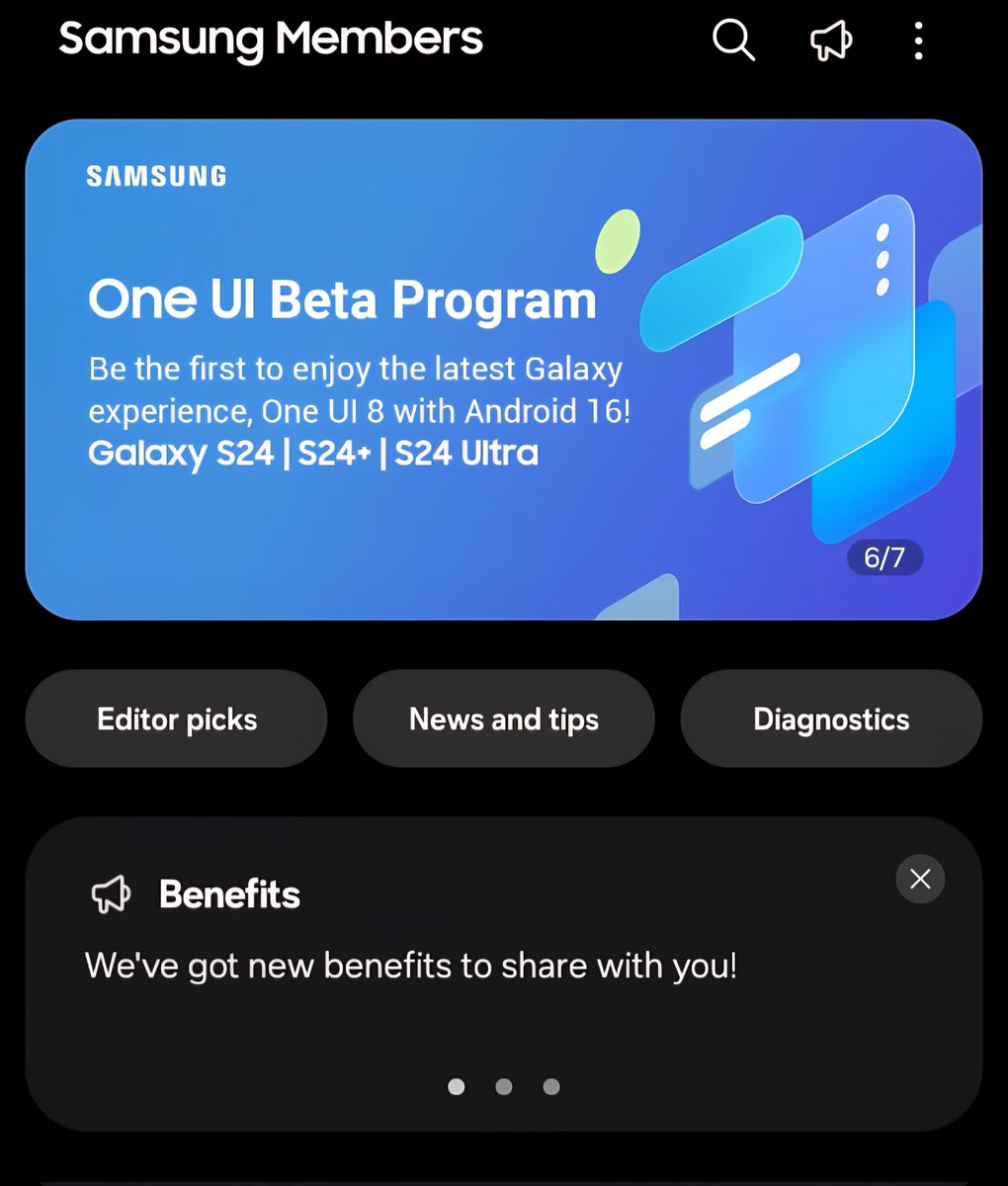 veereshmm's tweet photo. Beta live for S24Ultra

@SamsungIndia @SamsungMobile @tarunvats33 https://t.co/93kciiMG9i