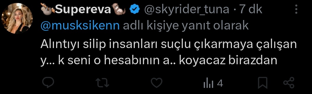 akıl hastasına bak başkasına attığım alıntıyı kendine attım gibi gözüksün diye ment girmiş hajajjajha