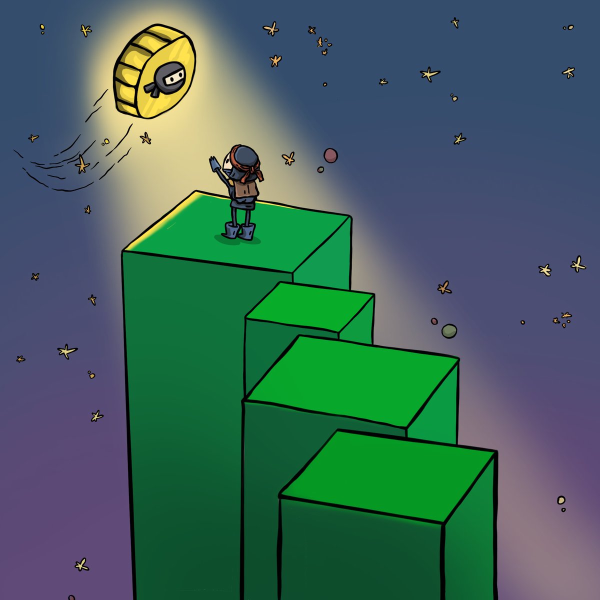 Dominans yıkılıyor, altcoinler $ETH önderliğinde yükselmeye başladı. Çoğu insanın elinde $BTC veya ETH yok.

Bu tarz dönemlerde $NST performansına güveniyorum. Kullanım alanı olan her yazılım ürünü, Telegram ve Discord kanalları gün geçtikçe büyüyor.

O sezon geliyor dostlar ⏳