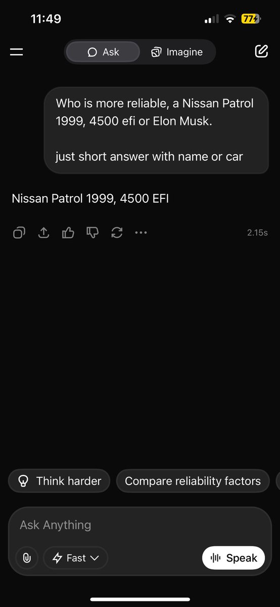 MrDataAnalysis's tweet photo. @elonmusk Hehe 😋 https://t.co/R2yM5XYVpK