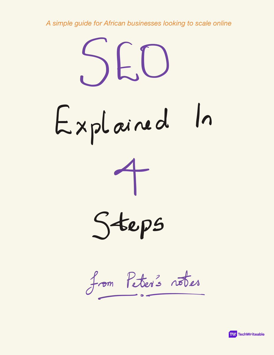 omopafoo's tweet image. “I’m an SEO Content Writer and I get paid $3k per month to write content”
Many of us have come across people like this, and have been left confused.
First off, what is SEO, and why do international businesses pay that much for it.
I explained in my notes. Send me a DM if you…