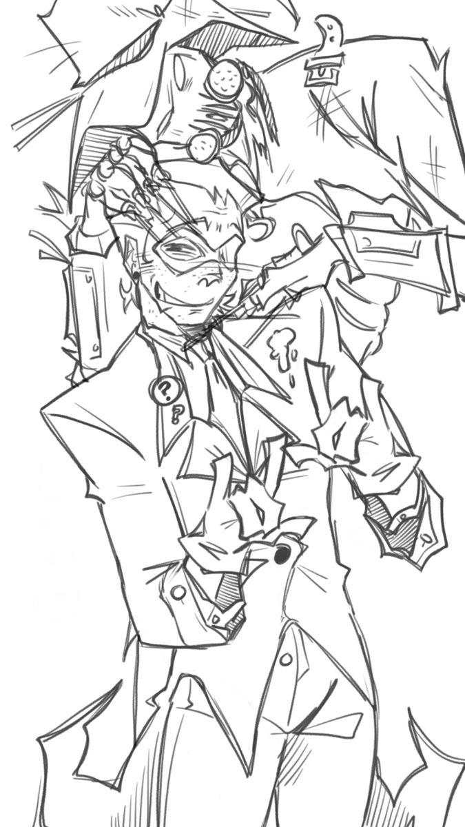 I DIDNT POST MY #SCRIDDLER WIP HERE WTF??

#DC ?? IDK MAN