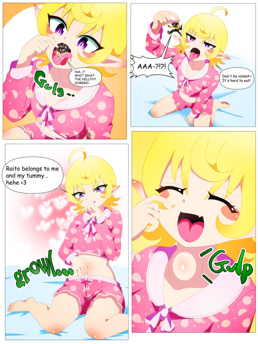 Lemon’s Personal Catboy feat. <a href="/xxbluexwillowx/">３代目アオヤナギ</a> 

I love when we come together on a comm like this… 🫣💖 Thank you so much!
🎨: <a href="/xxbluexwillowx/">３代目アオヤナギ</a> 

#SizeTwitter #Giantess #Vore #GiantessVore #巨大娘 #丸呑み