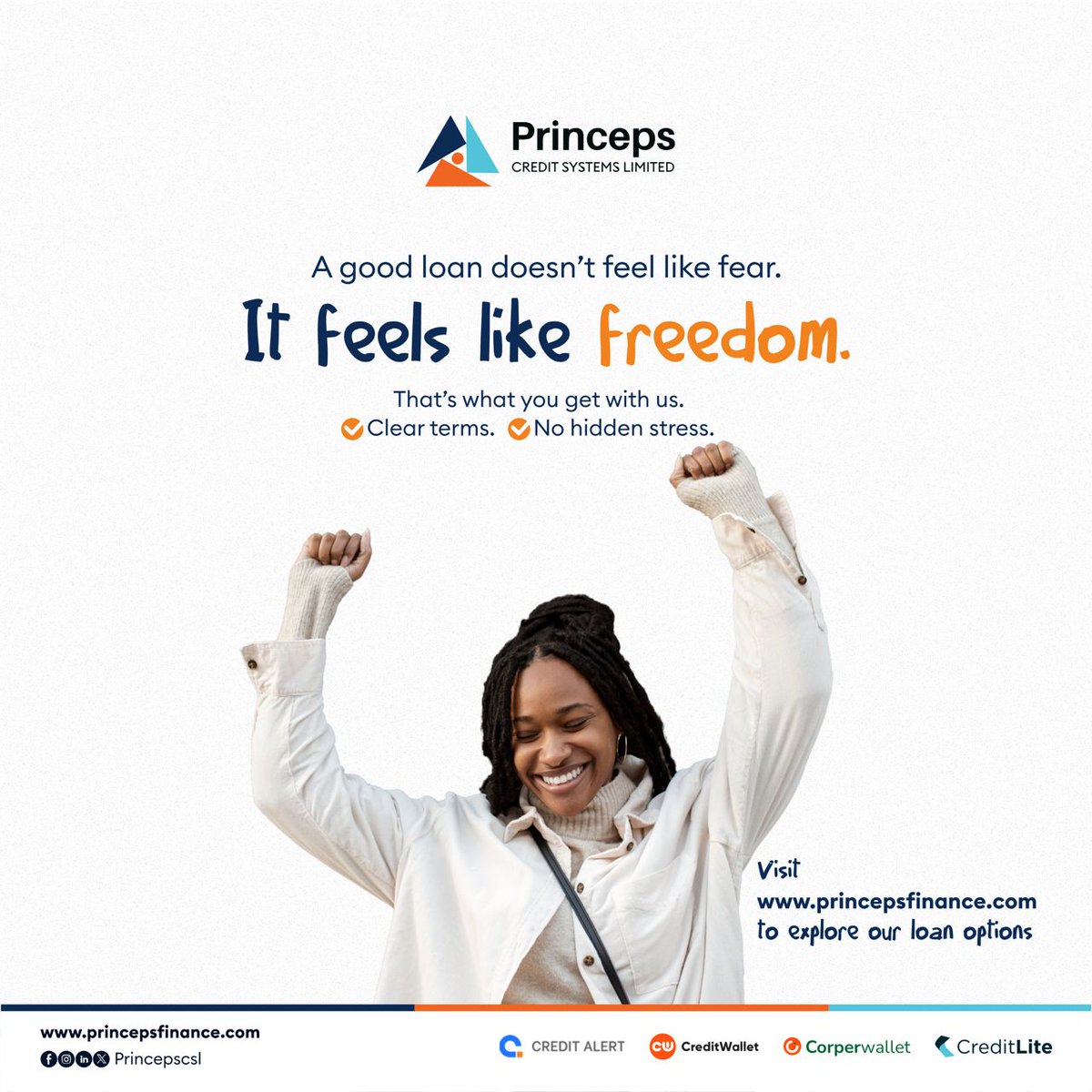 princepscsl's tweet photo. A good loan feels like relief, freedom and genuine support.

It's not supposed to feel like signing off your life, stressful, or 50 missed calls

And that's exactly what we offer at Princeps; clear terms, no hidden charges. Just ease

#princeps #quickloan #easyloan https://t.co/Zrp2q1r8aU
