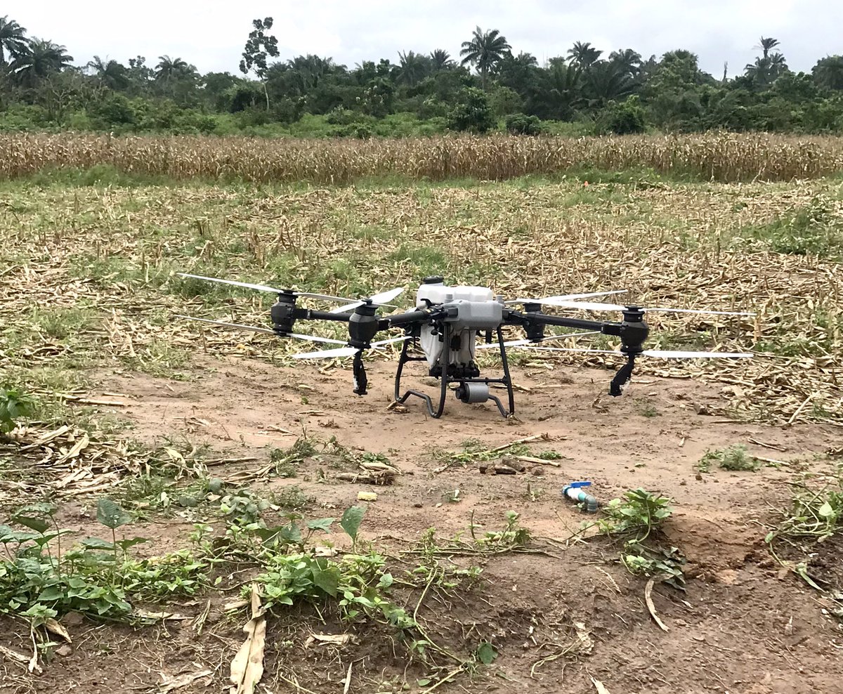 AjayiTitilopeB1's tweet photo. “Sustainability starts with knowing your land — and drones help us see the full picture.” - Femi Adekoya

From soil health to water flow -drone turn guesswork into clear, real-time data.

Farm smarter. Waste less. Grow more. 🌱

How are drones changing your farm?

#AgriTech https://t.co/riUazaXzJP