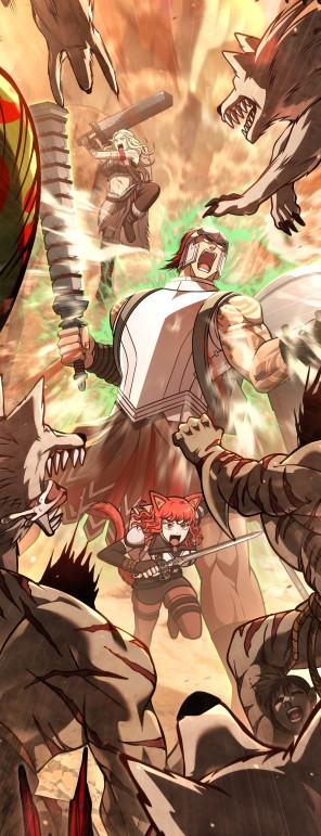 ⚒113화 무료, 117화 유료 오픈!⚒

사냥터를 통제하는 클랜들로 인하여,
몬스터 사냥에 난항을 겪고 있는 애플나라크.

그런다고 내가 이 위로 못 올라갈까 봐?
강해질 방법은 차고 넘친다.
comic.naver.com/webtoon/list?t…
#겜바살 #겜바바 #정윤강