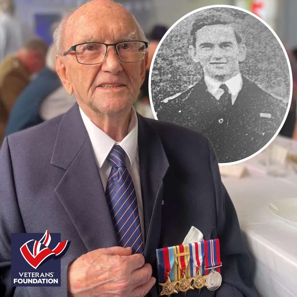 VeteransFdn's tweet photo. At 101, D-Day veteran Tony Bird has been presented with new WW2 medals, 55 years after his originals were stolen.🎖️🇬🇧

"Nowadays, with these marvellous volunteers commemorating D-Day, VJ-Day and VE-Day, one needs to wear one’s medals," he said.

Tony served in the Royal Navy during the 1944 Normandy landings and later in Asia before leaving the forces in 1946. We are grateful for his service. ❤️

Source: BBC News