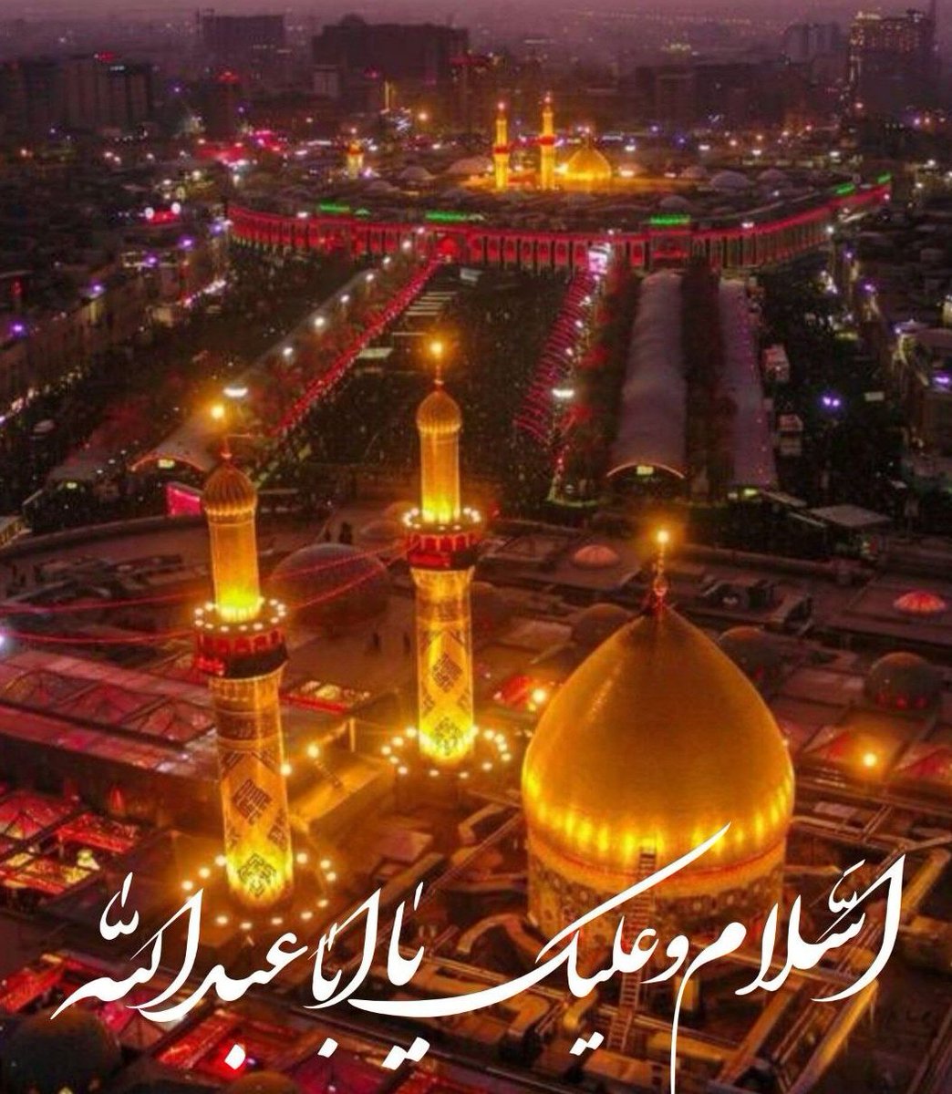 امام حسین جان خیلی وقت بود ندیدمت دلم براتون تنگ شده ❤️‍🩹
#حب_الحسین_یجمعنا 
#ایران_امام_حسین