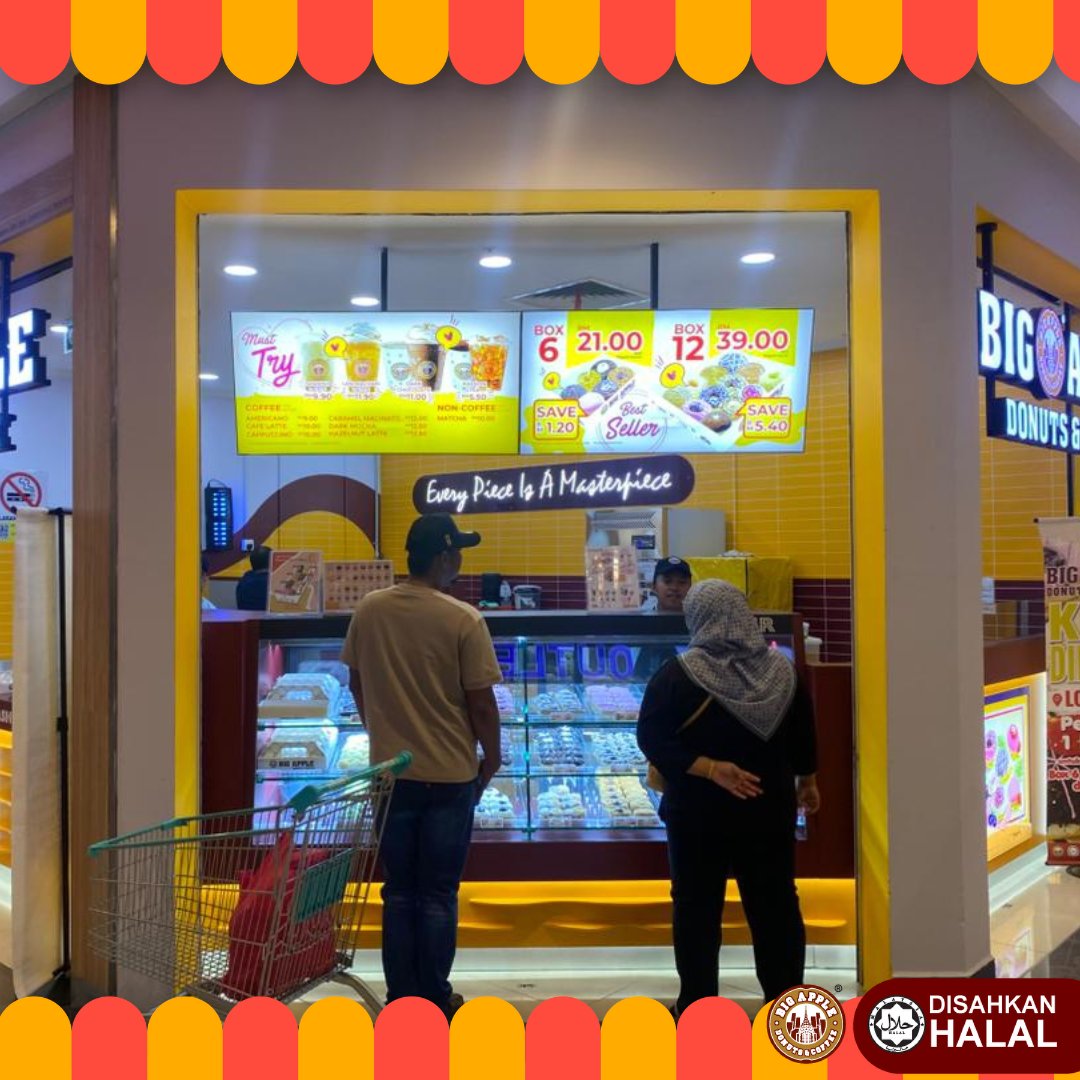 Hai Parit Raja 👋
Kami kini di Lotus’s Parit Raja dengan pilihan donut gebui, dibuat segar setiap hari. 🍩☕

📍 Lot No. L1.5 – singgah lah bila lalu-lalang, confirm balik senyum manis.

#bigappledonutsandcoffee #opening #lotussparitraja #outletopening