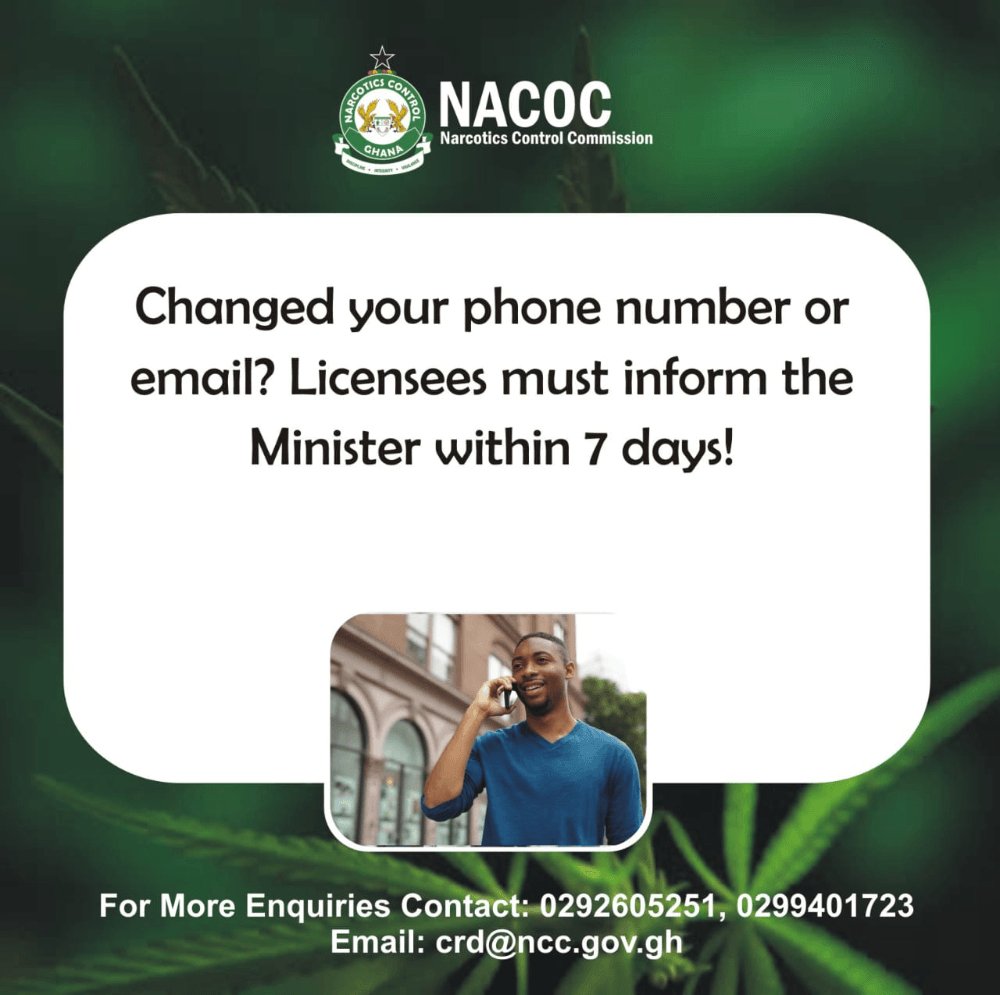 Narcotics Control Commission - Ghana tweet media