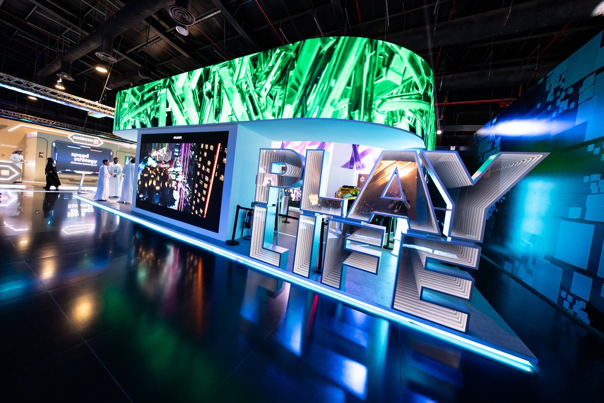 You're joining us on-site and have some time to spare before the matches? 👀

Visit the <a href="/QiddiyaGaming/">Qiddiya Gaming</a> Play Life booth and enter a world beyond your imagination! ✨