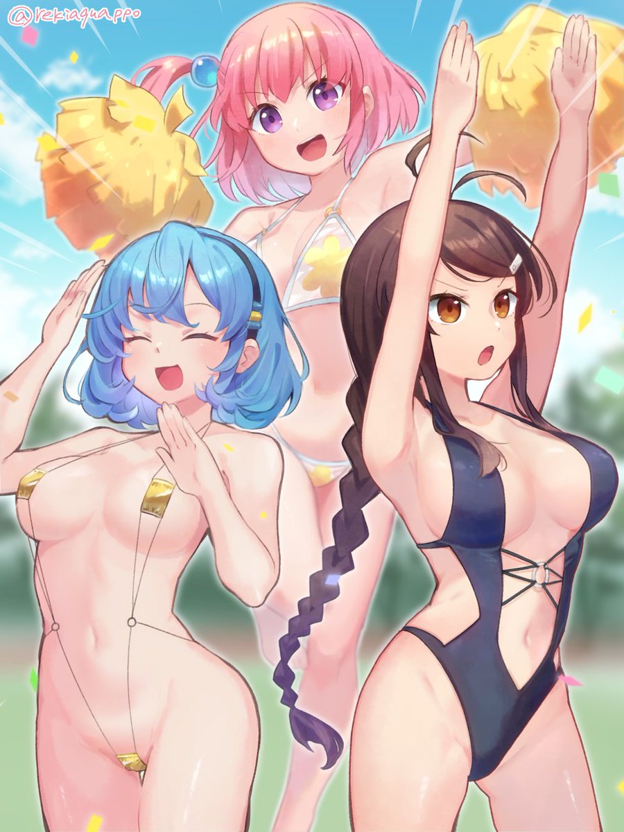 #ぬきアニ　第四話もおもろでつた！　なんだこの肌面積は　#かきたし