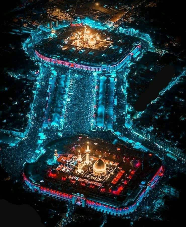 آقا میبینی حرمت چقدر شلوغه یک جا هم به ما نمی دی
#حب_الحسین_یجمعنا 
#ایران_امام_حسین