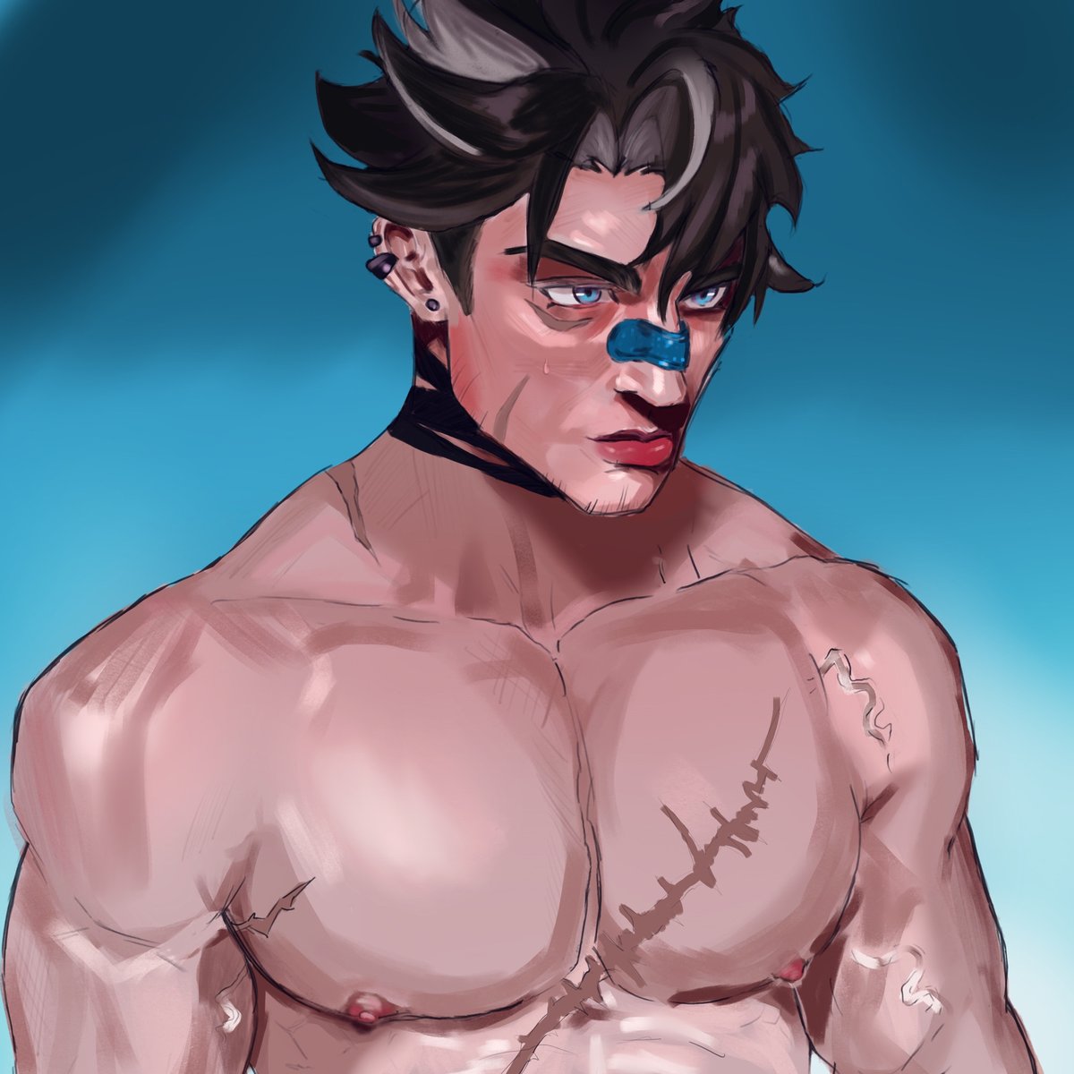 stucko363's tweet photo. #Wriothesley #GenshinImapct #WIP #fanart #art 👀 https://t.co/FsdFsyGP5W