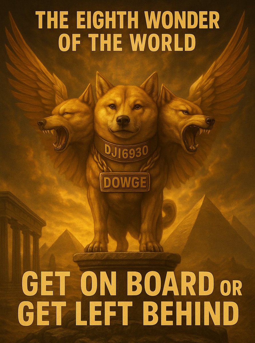 CryptoBc40988's tweet photo. @Blxme #Trinite community non stop working.
#DOWGE is obsession.  #SuperMemecoin
Over 15k #DiamonHand holders. Headed to billions 🚀 

@DJI6930 The people's asset. #FlipTheDow 

Buy. Believe. Broadcast ❇️🔺 

#Manifest #Ascend ❇️🔺 

DQnkBM4eYYMnVE8Qy2K3BB7uts1fh2EwBVktEz6jpump https://t.co/mgfadJ3ouU