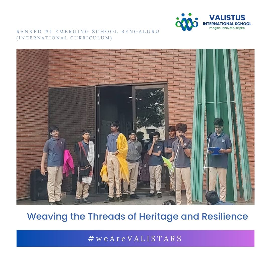 valistusschool's tweet image. 🧵 Weaving Heritage &amp;amp; Resilience
Year 8 marked #NationalHandloomDay with pride!
✨Highlights:
🪢 Thought for the Day
📜 Swadeshi Movement
👘 Traditional weave ramp walk
💃 Folk dance
🧠 “Handloom or Not?” quiz

Pledged to support our artisans! 🇮🇳🧶
#Handloom #VALISTAR