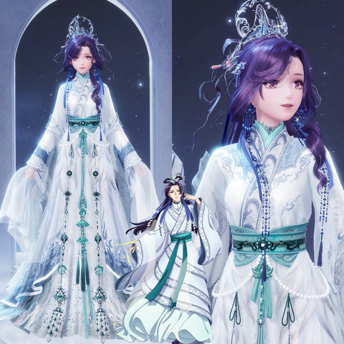 𝐨𝐮𝐭𝐟𝐢𝐭 𝐢𝐧𝐬𝐩𝐢𝐫𝐞𝐝 𝐛𝐲 𝐣𝐢𝐧𝐬𝐡𝐢.
#InfinityNikki #TheApothecaryDiaries