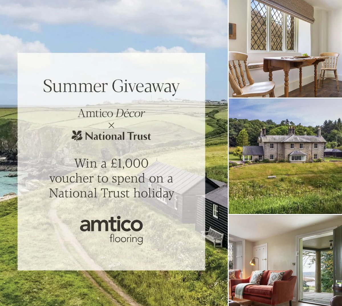 If you check our new X and Facebook update, you'll find this cracker of a comp! A chance to win a £1000 voucher to spent on a National Trust Holiday. So find a bit if shade and get comping! #win #prizes
simplyprizes.com/social-media-c…