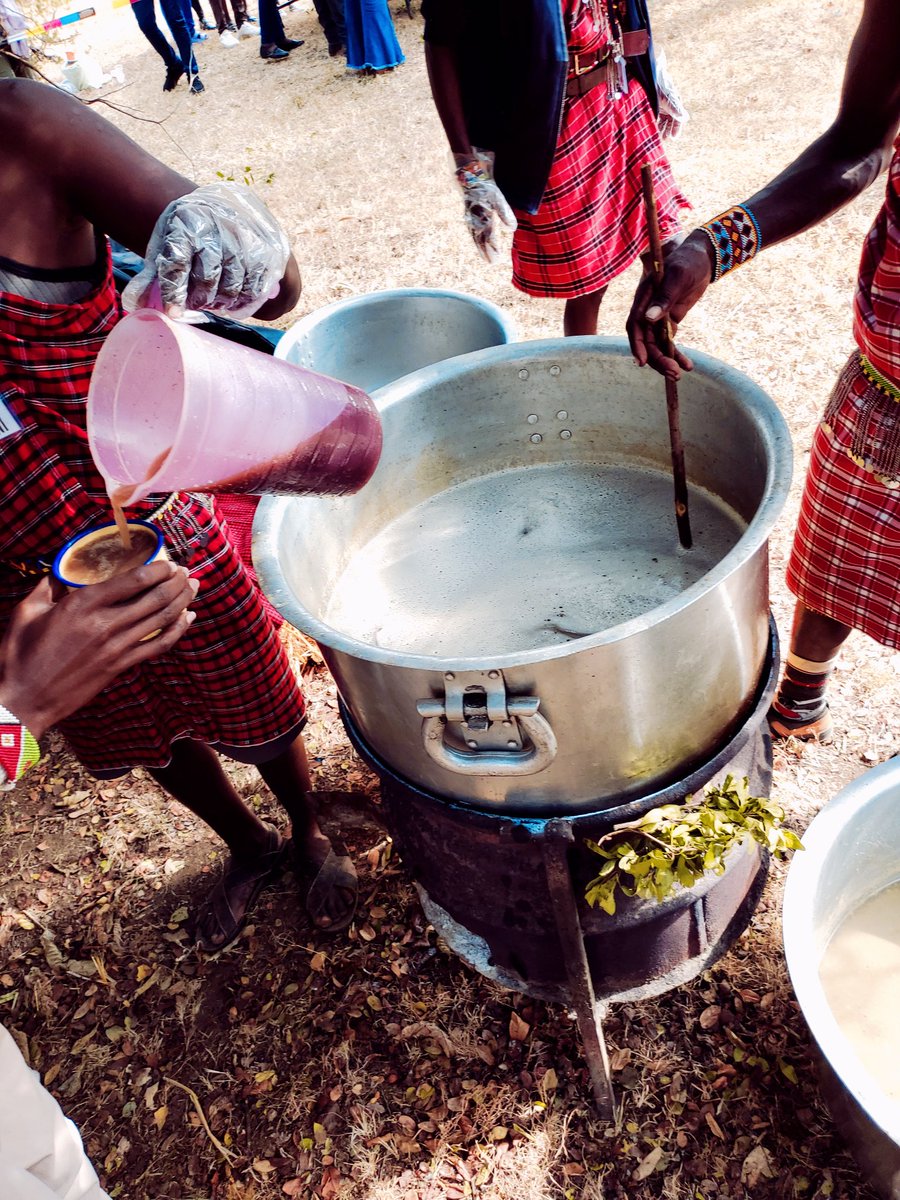 At #AUCCW, Maasai indigenous cow-based foods brought smiles &amp; unity — proof that food truly connects people. 🌍🤝 #MaasaiCulture