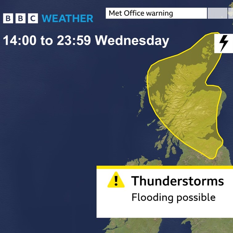 BBC Weather tweet media
